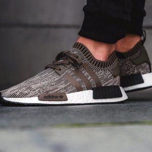ADIDAS NMD R1 PRIMEKNIT - OLIVE GREEN